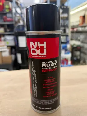 Arb-1 Nhou Arb1 Black Undercoating Spray With Mouse Out 12oz.