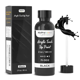 Mg1274 Nicpro Black Touch Up Paint - 2oz/60ml High Gloss 2 Fl Oz Pack Of 1