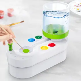 G810 Niucoo Paint Brush Cleaner Station Rinser Washer For Artists And Painting Tools