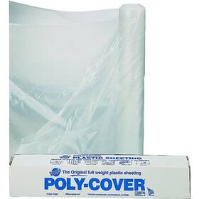 Orgill Poly 4x12-c Film 100 Ft L 12 W Clear