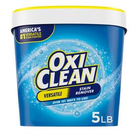 Oxiclean B00i8yat42 Versatile Stain Remover Powder 5lb - Laundry Carpet And Upholstery Clean