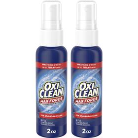 Oxiclean B0cgh155wx Max Force Baby Laundry Stain Remover Spray 2-pack Travel 2x2oz