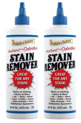 B08jdvmnwx Parker & Bailey And Blood Stain Remover 16oz For Carpet Clothes Sheets Mattress Fabr