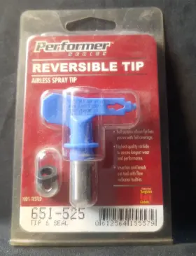 651-525 Performer Series 612564155579 Reversible Airless Paint Spray Tip