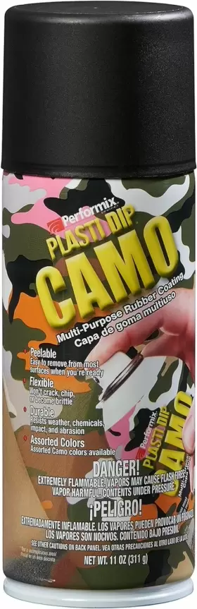 11214-6 Performix Plasti Dip 11214 11 Oz Black Camo Spray