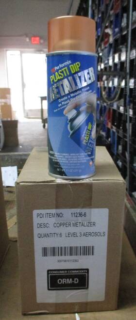 Performix 11236 1 Case Plasti Dip Copper Metalizer 11oz Aerosol Spray