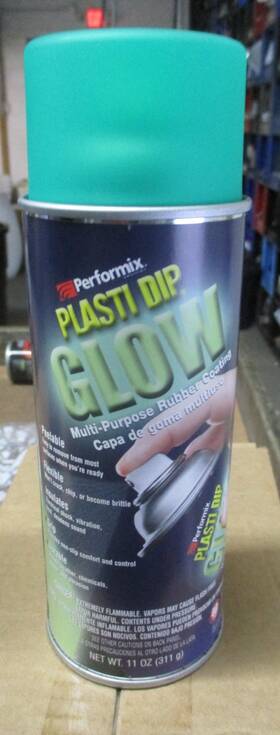 Performix 11257 1 Can Plasti Dip Spray Green Glow Multi Purpose 11oz