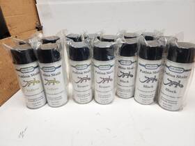 Permalac 211001 Lot 15 Patina Stain Spray Cans 12oz Brown Black And Yellow