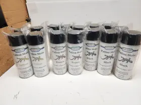 211001 Permalac Lot 15 Patina Stain Spray Cans 12oz Brown Black And Yellow