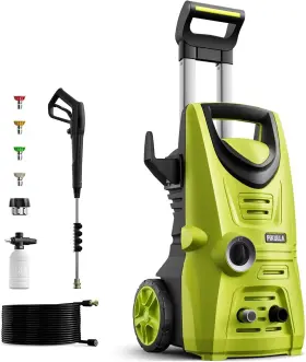 60514 Pikulla Electric Pressure Washer 2030 Psi Cleaner With Upgraded Green