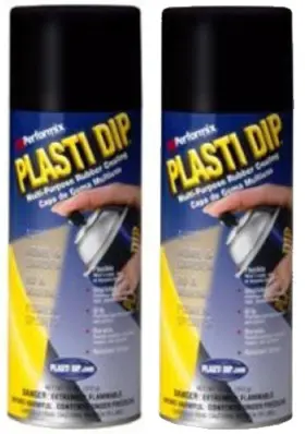 11203 Plasti Dip 2pack 2 Pack Mulit-purpose Rubber Coating 11 Ounce Of Black