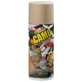 11215-6 Plasti Dip Rubberized Coatings 7-sq-ft Latex Aerosol Mildew Resistant Tan/matte