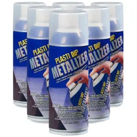 11247-6 Plasti Dip 11-oz Rubberized Coating Mildew Resistant Bright Aluminum 6-pack