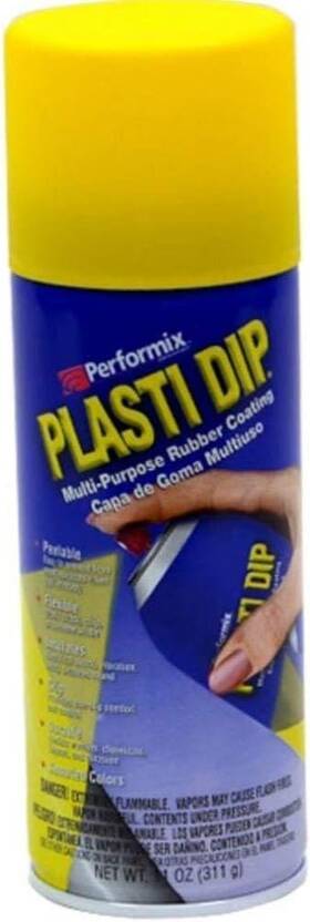 Plasti Dip 6-11202 Yellow Spray 11oz Aerosol Rubber Coating Peelable Flexible &