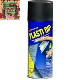 Plasti Dip International 711181101720 Rubberized Matte Black Spray 11oz