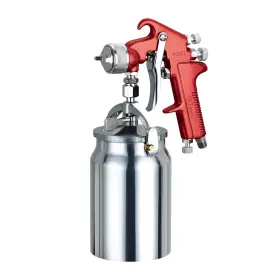 B07cnm3zkf Pntgreen Hvlp Spray Gun Air Paint Sprayer Siphon Feed 1000cc Capacity With 1.8m