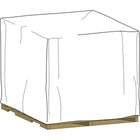 Pc5242 Poly-america Painters Sheeting 72 In L 52 W Clear 100 Per Roll