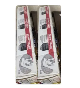 X500 Poly-tak Carpet Mask Self Adhesive 2 Mil 36 Inch X 500 Cover 1500 Sqft 140 Sqm