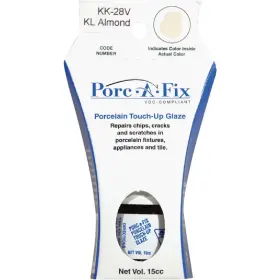 Kk-28v Porc-a-fix Fixture-fix Kohler Almond Porcelain Touch-up Paint 15cc
