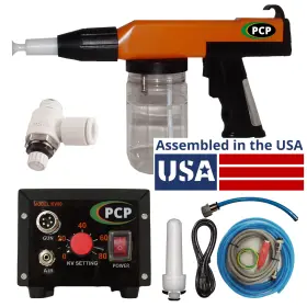 80kv Powdercoatpro Kv80 Certified Used Powder Coating Gun Kit