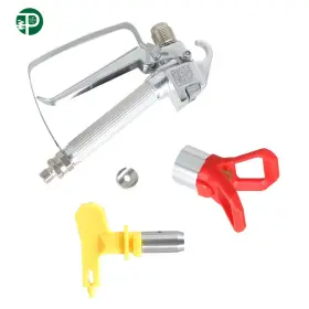 Pf177056 Powerfit Us 3600psi Airless Paint Spray Gun With Tip&tip Guard Sprayers For New