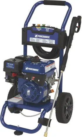Nt3000 Powerhorse Gas Cold Water Pressure Washer 3400 Psi 2.7 Gpm Blue/black