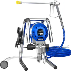 Ptj-kf370064-blue Poxurio 1200w Airless Paint Sprayer 3300psi High Efficiency Electric Extension Rod Stand