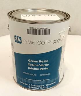 Ppg Di302h-5a-01 Dimetcote 302h Green Resin Reinforced Inorganic Zinc Primer 0.90 Gal