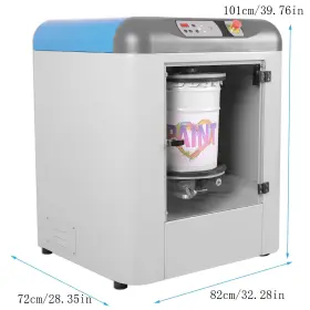 154054-open Preasion Open Box 750w 110v Fully Automatic Rotary Paint Mixer Platform Mach