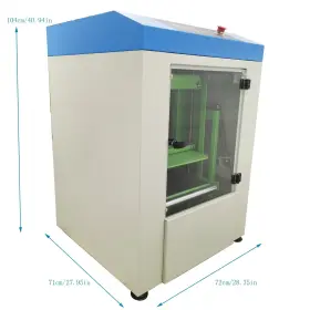 154055-6666 Preasion Electric Platform Oil Paint Mixer Automatic Clamping Shaker 5.28 Gallon Shaking