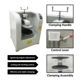 15e40c76 Preasion Manual Rotary Paint Mixer 35kg / 77lb Capacity Semi-automatic Shaker 110v