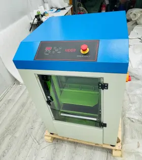 6-15e40c55 Preasion 110v 750w Fully Automatic Oscillating Paint Mixer 0.5-20l Clamping Shaker