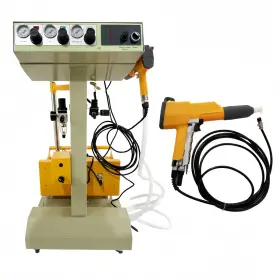 Cr-251041 Preasion 110v Small Particle Spraying Machine Single-gun Vibration Suction Coating Machi