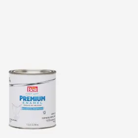 203289d Premium Enamel Do It Best Fast Dry Acrylic Latex Flat White 1 Quart Sim