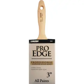 1862-0300 Pro Edge Linzer 3 Inch Flat Wall Paint Brush 1862 0300