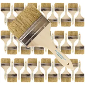 Chip-4-36 Pro Grade - Chip Paint Brushes 36 Ea 4 Inch Brush Light Brown