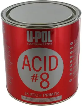 0776 Products Acid#8 Etch Primer - 1 Liter Aluminum 33.8 Fl Oz Pack Of