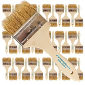 Prograde Supplies 609311410500 Pro Grade - Chip Paint Brushes 36 Ea 3 Inch Brush