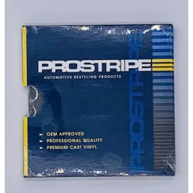 R41120 Prostripe 3/16 In X 150ft Elite Silver/tomato Red Pinstripe