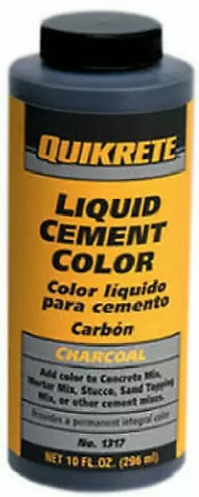 1317-00 Quikrete Companies 6 Pack 10-oz. Charcoal Liquid Cement Color
