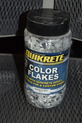 Quikrete Jt5/07 New Color Flakes Granite Mix 27c Garage Floor Epoxy Coating - 7 Oz