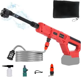Qb-qd-sq-mwq-04 Qulibaxa Cordless Pressure Washer For Milwaukee M18 Battery 18v