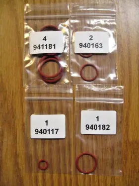011-118vsll R&s O-ring Kit For Versa-spray Ii Automatic Spray Gun 1041927-02 /