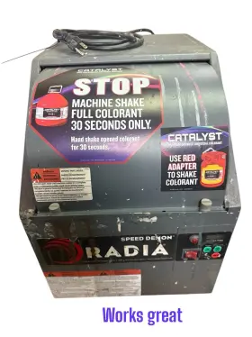 1015-pb Radia Speed Demon 1015 Digital 1 Gallon Paint Vortex Mixer Works Great