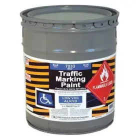 7033-05 Rae Traffic Zone Marking Paint 5 Gal. Blue Alkyd Solvent -based