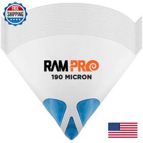 Rampro B01hp4oo8c Paint Strainers - 190 Micron Filter 50 Pack Ultra-fine Cone