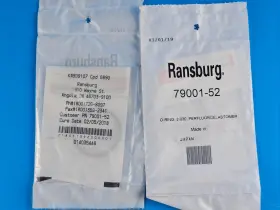 79001-52 Ransburg Sealed Perfluoroelastometer O-ring 2-030 Kalrez Lot Of 2