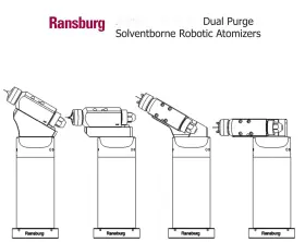 A10612-00 Ransburg Itw Square Cut O-ring Solvent Proof Dupont Kalrez Ofb1