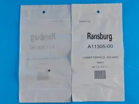A11305-00 Ransburg Sealed Lower Ferrule Solvent A1130500 Rma Automizer Lot Of 2