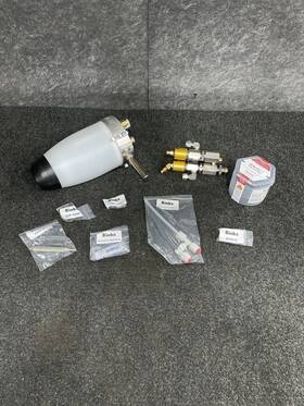 Ransburg A12381-02020604 Aerobell A12381 Electrostatic Rotary Atomizer With Rpm-457-1 Turbine -new
